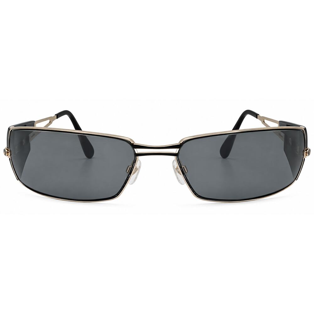 CAZAL VINTAGE BLACK GOLD SUNGLASSES EYEGLASSES FRAMES AUTHENTIC - Picture 2 of 5